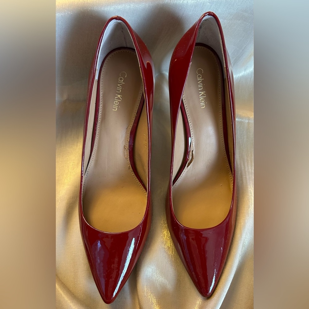 Calvin Klein Classic Deep Red Heels